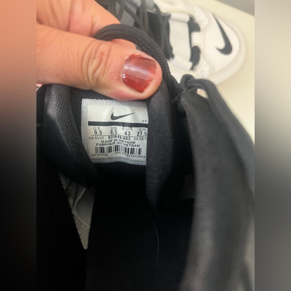 EUC Nike uptempo moon rock grey - Picture 5 of 9